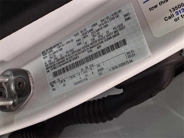 Certified 2022 Ford Escape SEL image 33