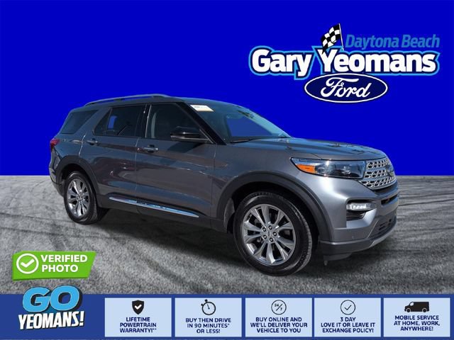 Certified 2022 Ford Explorer Limited AWD/4WD image 1