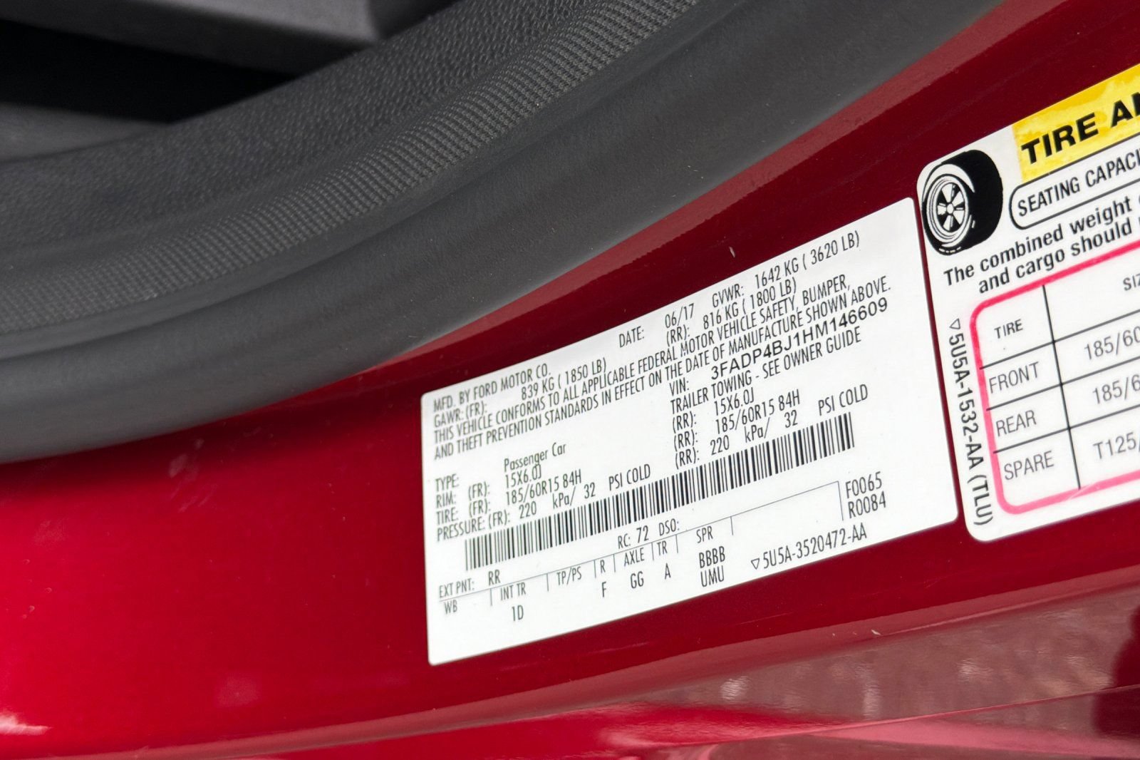 Certified 2017 Ford Fiesta SE FWD image 28