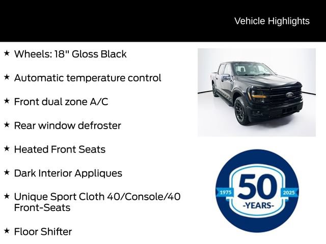 Certified 2024 Ford F150 XLT w/ Equipment Group 302A MID AWD/4WD image 11