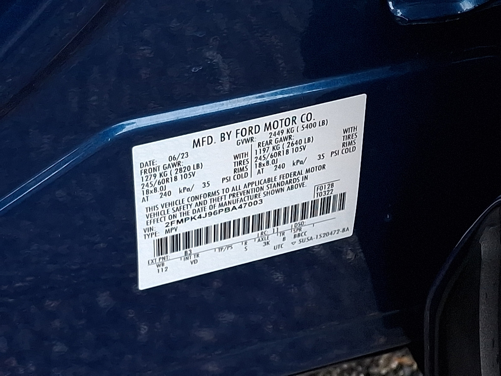 Certified 2023 Ford Edge SEL w/ Convenience Package AWD/4WD image 28