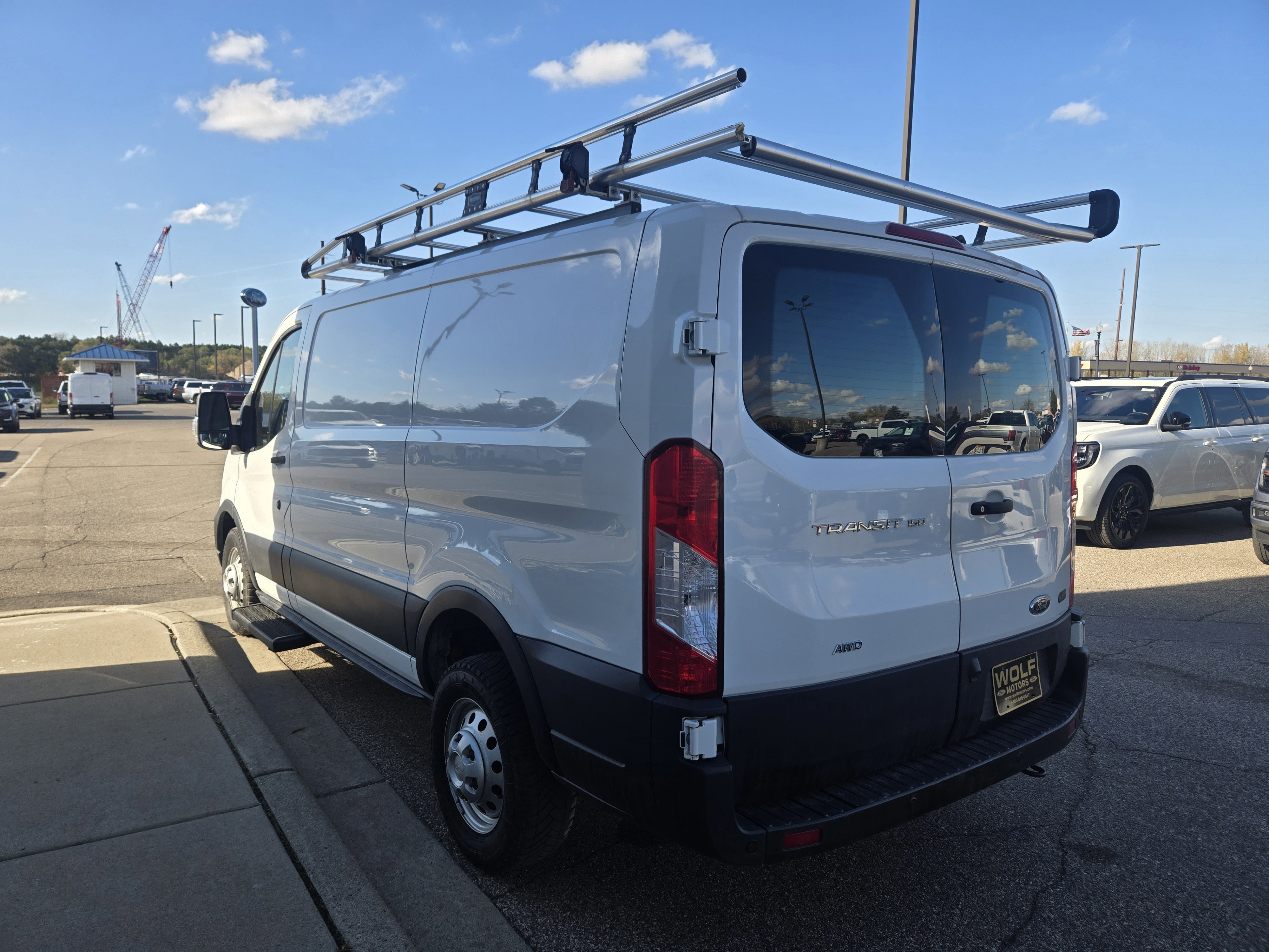 Certified 2021 Ford Transit 150 Low Roof AWD w/ Upfitter Package image 3