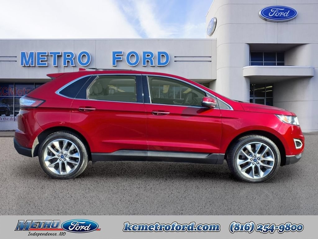 Certified 2018 Ford Edge Titanium w/ Equipment Group 302A AWD/4WD image 2