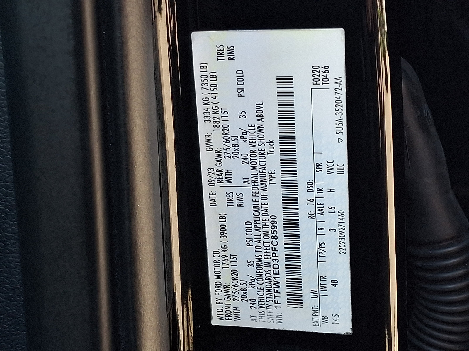Certified 2023 Ford F150 XLT w/ Equipment Group 302A High AWD/4WD image 29
