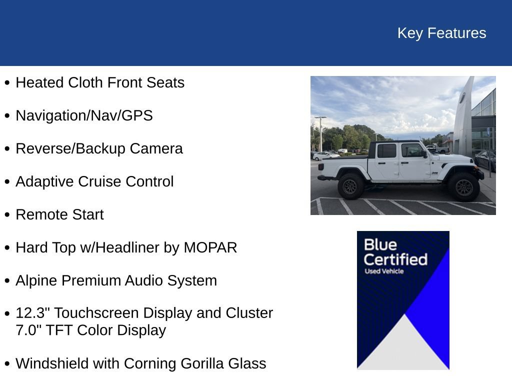 Used 2024 Jeep Gladiator Sport AWD/4WD image 8