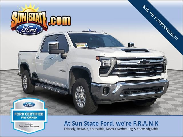 Used 2024 Chevrolet Silverado 3500 LTZ w/ LTZ Convenience Package image 1