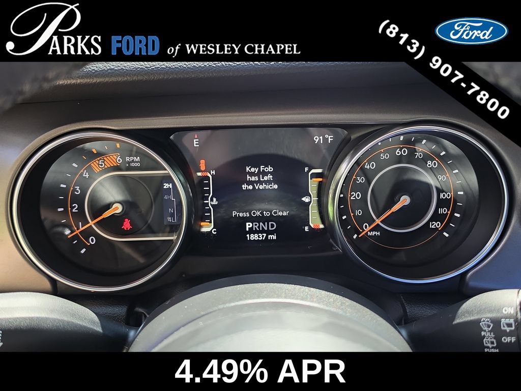 Used 2023 Jeep Wrangler Unlimited Sport w/ Sun And Sound Package AWD/4WD image 30
