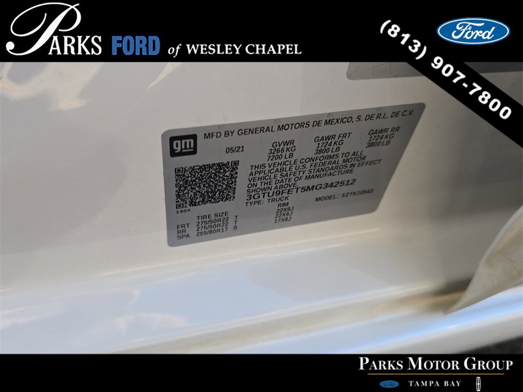 Used 2021 GMC Sierra 1500 Denali w/ Denali Ultimate Package image 34