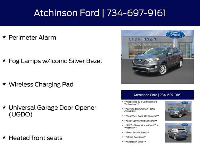 Certified 2023 Ford Edge SEL w/ Convenience Package image 16