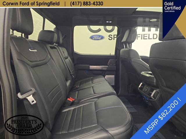 Certified 2024 Ford F150 Platinum AWD/4WD image 13