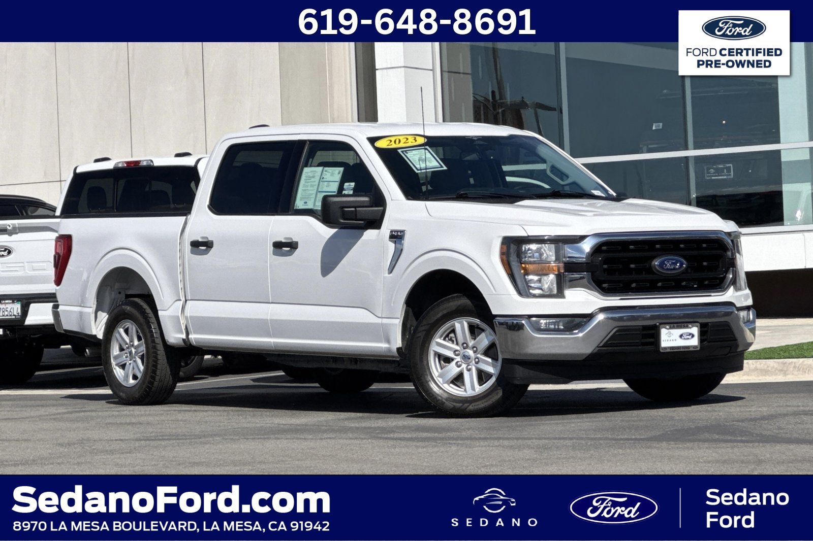 Certified 2023 Ford F150 XLT w/ Equipment Group 301A Mid