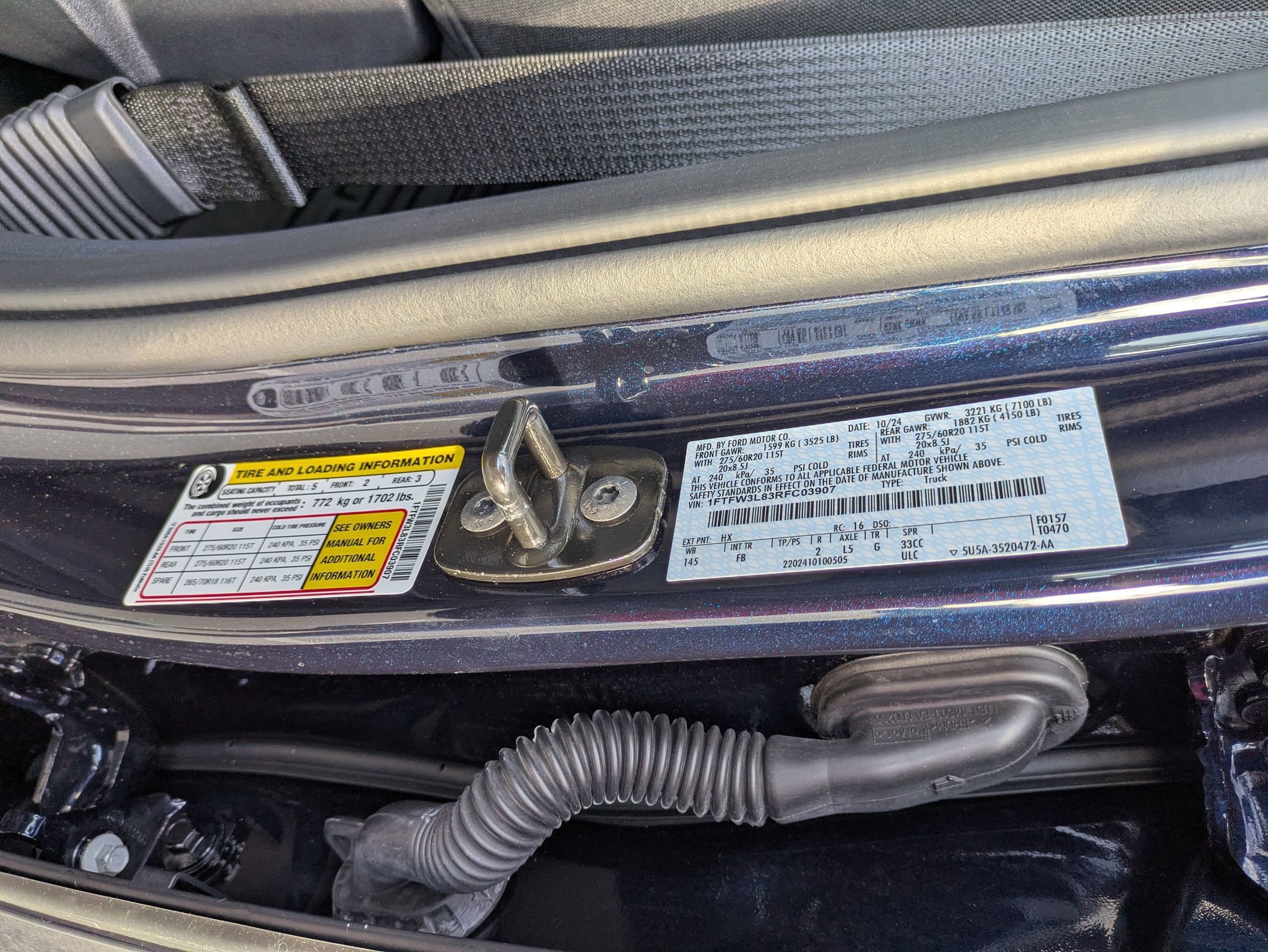 Certified 2024 Ford F150 XLT w/ Equipment Group 302A MID image 48