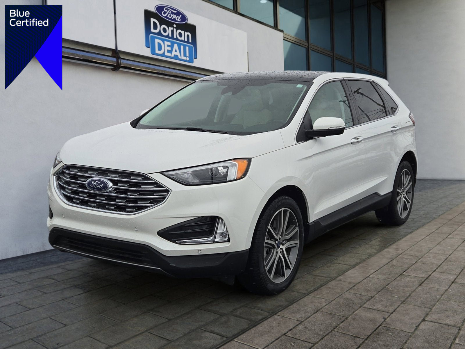 Certified 2022 Ford Edge Titanium w/ Class II Trailer Tow Package