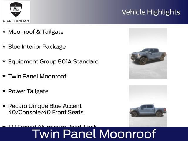 Certified 2023 Ford F150 Raptor w/ Blue Interior Package AWD/4WD image 7