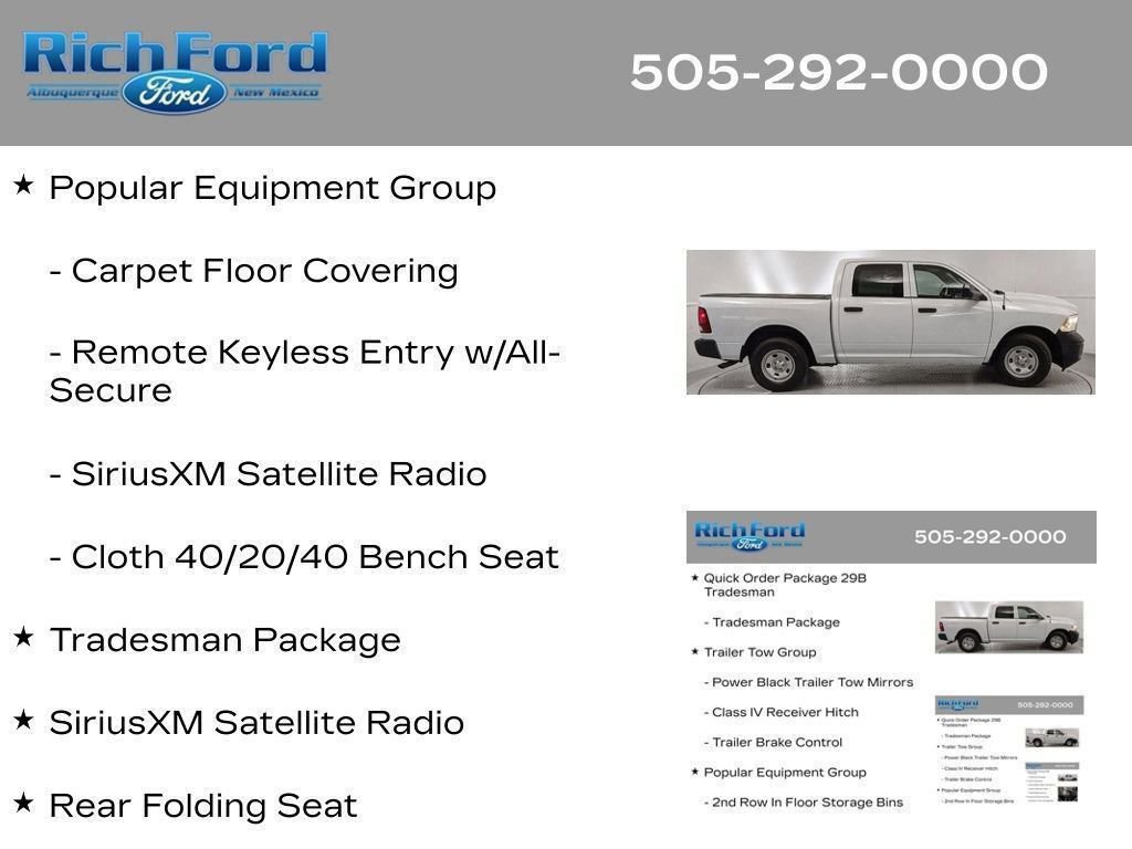 Used 2023 RAM 1500 Tradesman w/ Popular Equipment Group RWD image 45