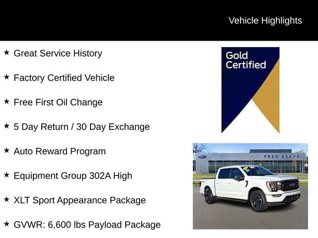 Certified 2023 Ford F150 XLT w/ Equipment Group 302A High image 9