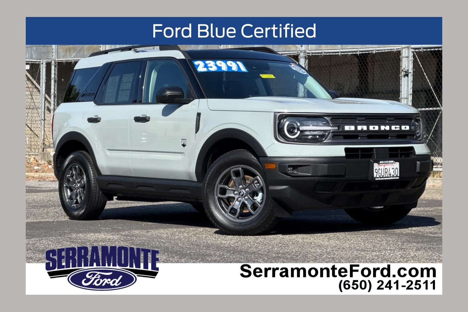 Certified 2023 Ford Bronco Sport Big Bend w/ Convenience Package