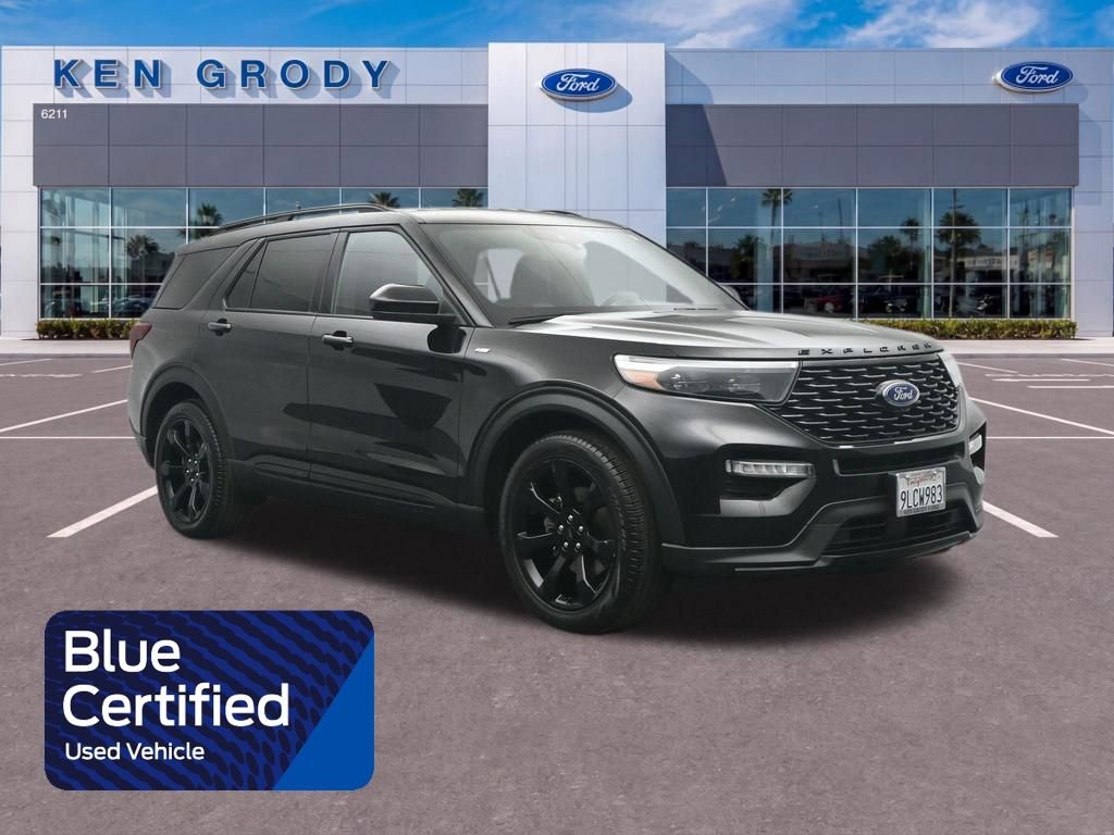 Certified 2024 Ford Explorer ST-Line w/ Class IV Trailer Tow Package