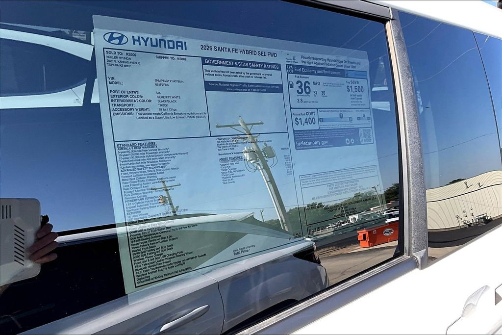 Used 2026 Hyundai Santa Fe SEL FWD image 13