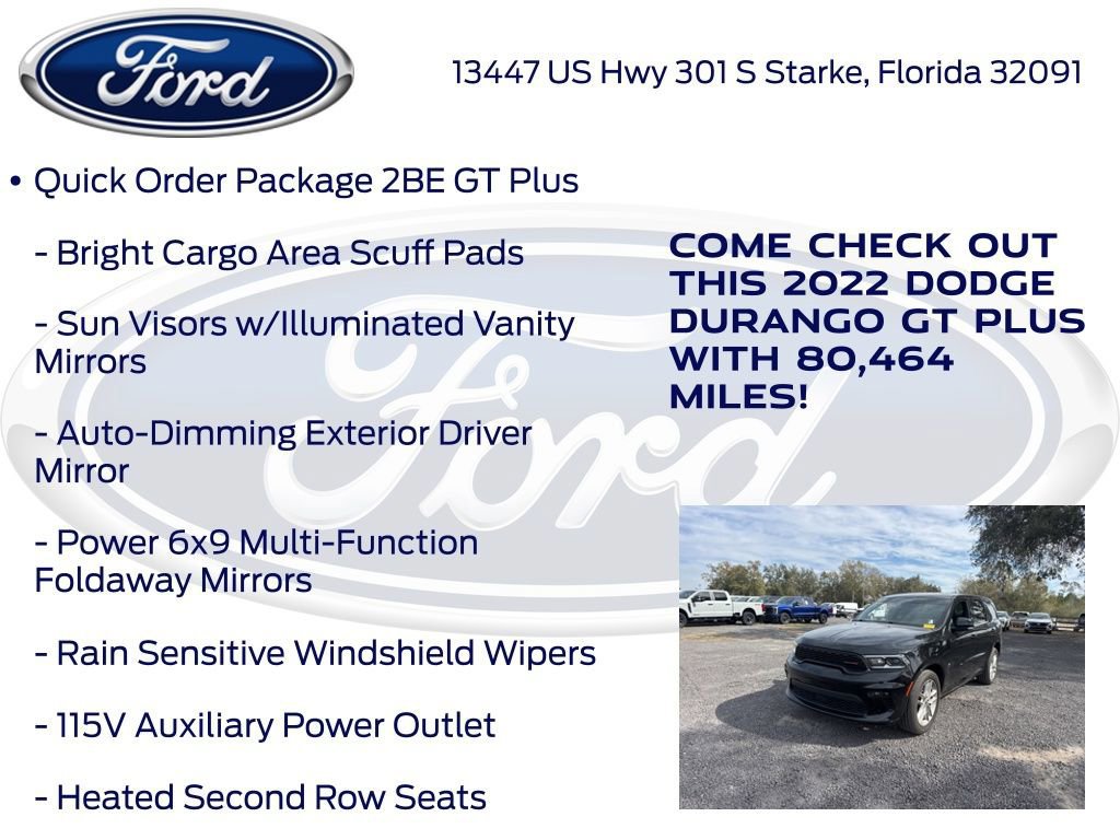 Used 2022 Dodge Durango GT image 18