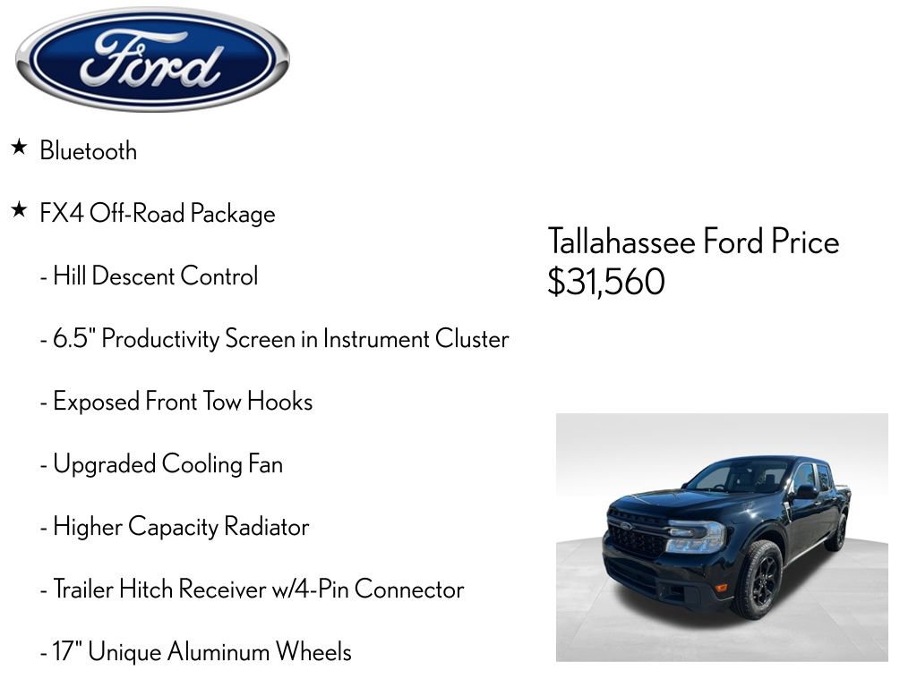 Certified 2022 Ford Maverick XLT w/ Equipment Group 300A Standard image 7