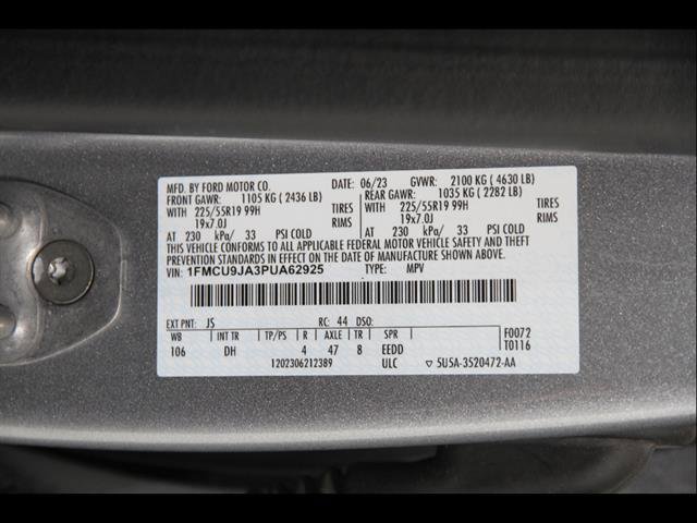 Certified 2023 Ford Escape Platinum w/ Premium Technology Package AWD/4WD image 24