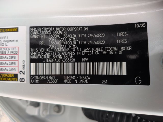 Used 2026 Toyota Land Cruiser w/ Premium Package AWD/4WD image 39