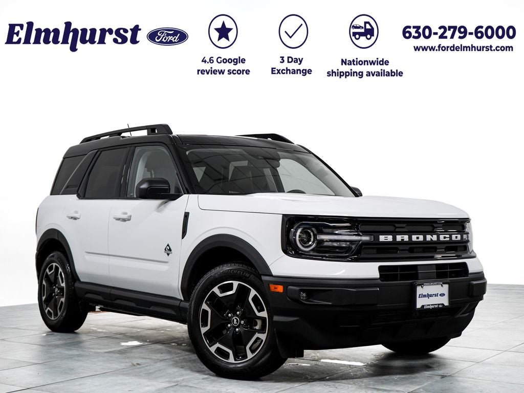 Certified 2024 Ford Bronco Sport Outer Banks w/ Tech Package