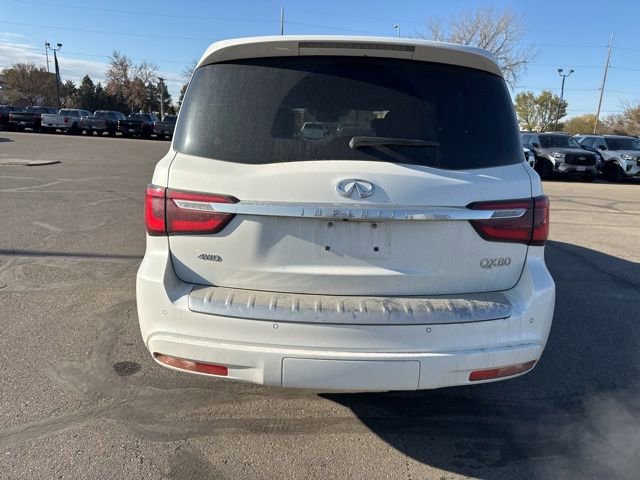 Used 2021 INFINITI QX80 Sensory w/ Cargo Package AWD/4WD image 9