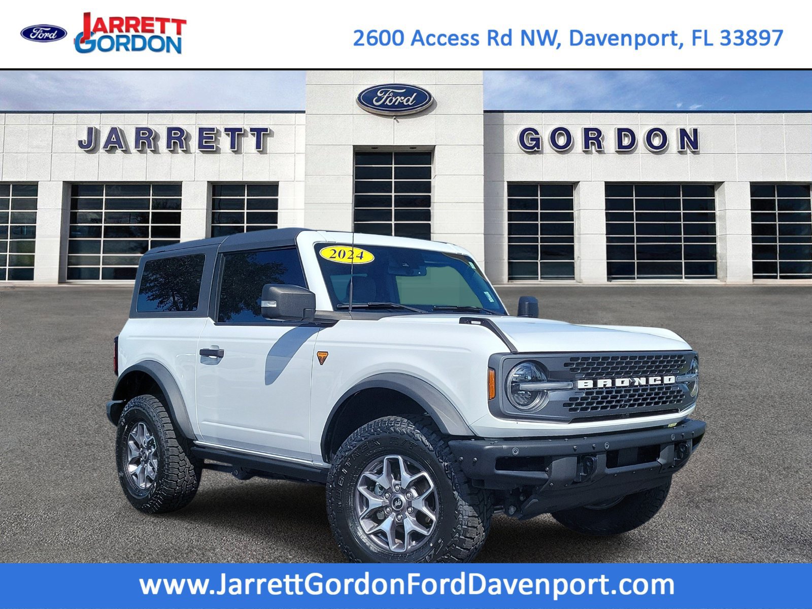 Certified 2024 Ford Bronco Badlands AWD/4WD 360° Tour