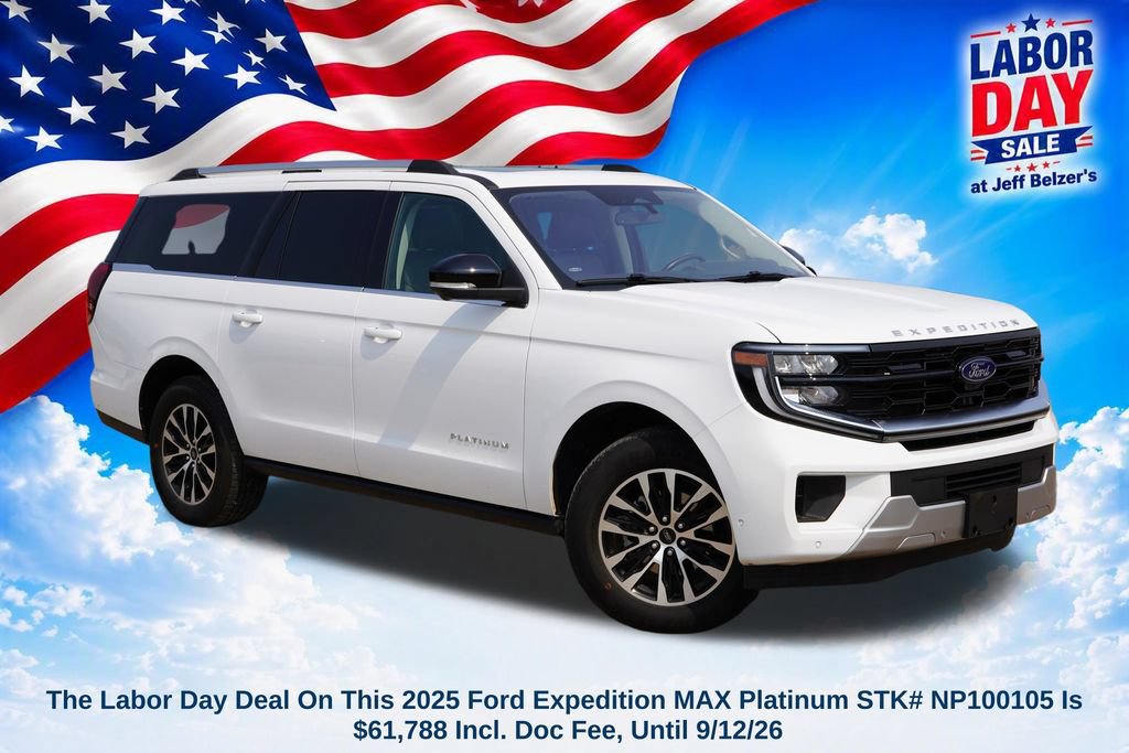 Certified 2025 Ford Expedition Max Platinum