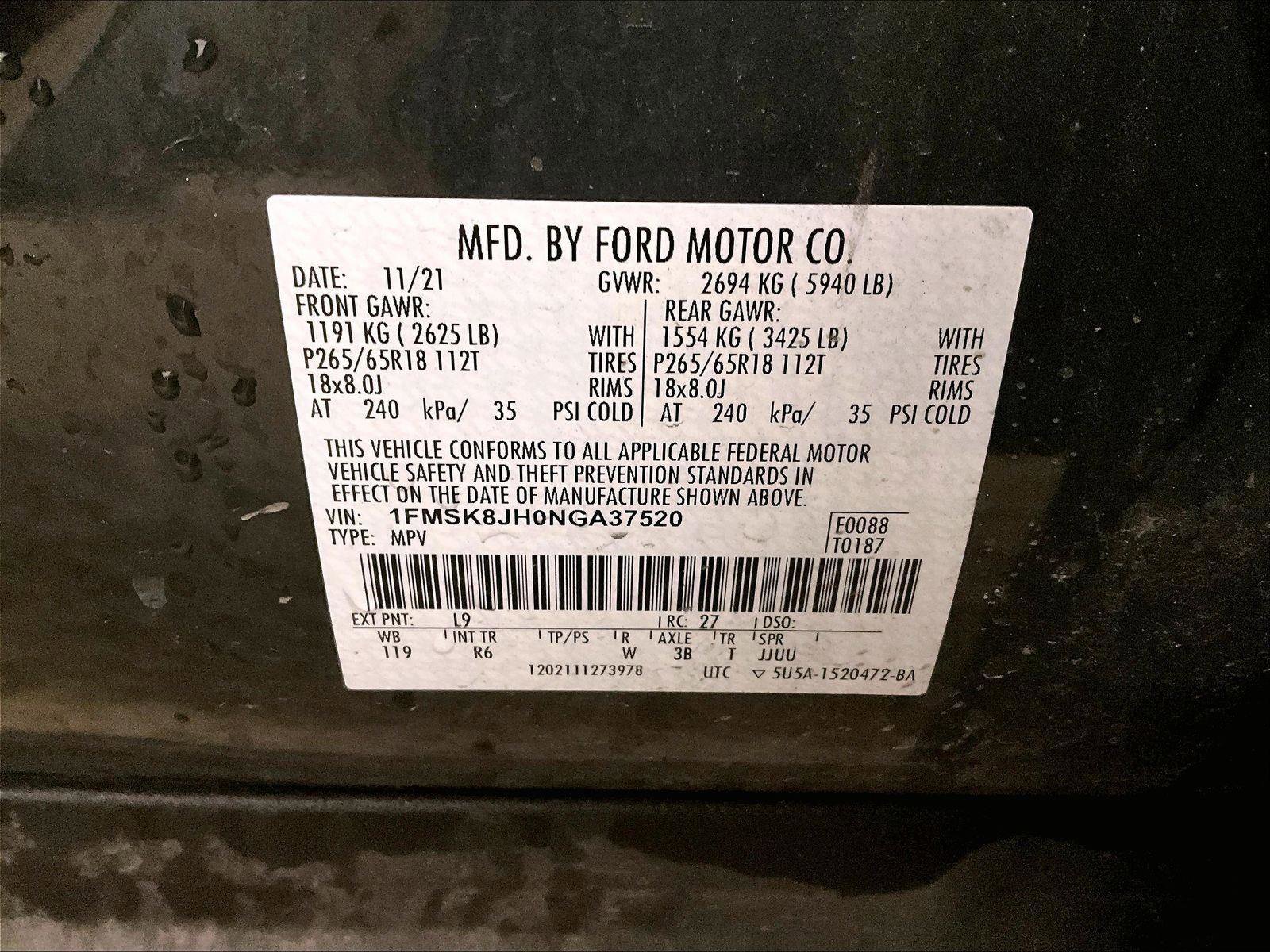 Certified 2022 Ford Explorer Timberline image 34