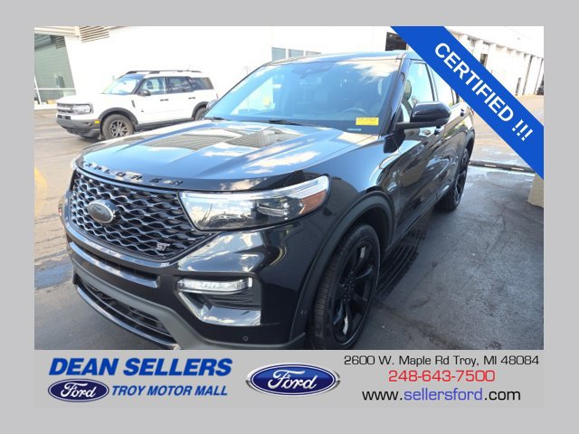 Certified 2021 Ford Explorer ST w/ Equipment Group 401A AWD/4WD image 1