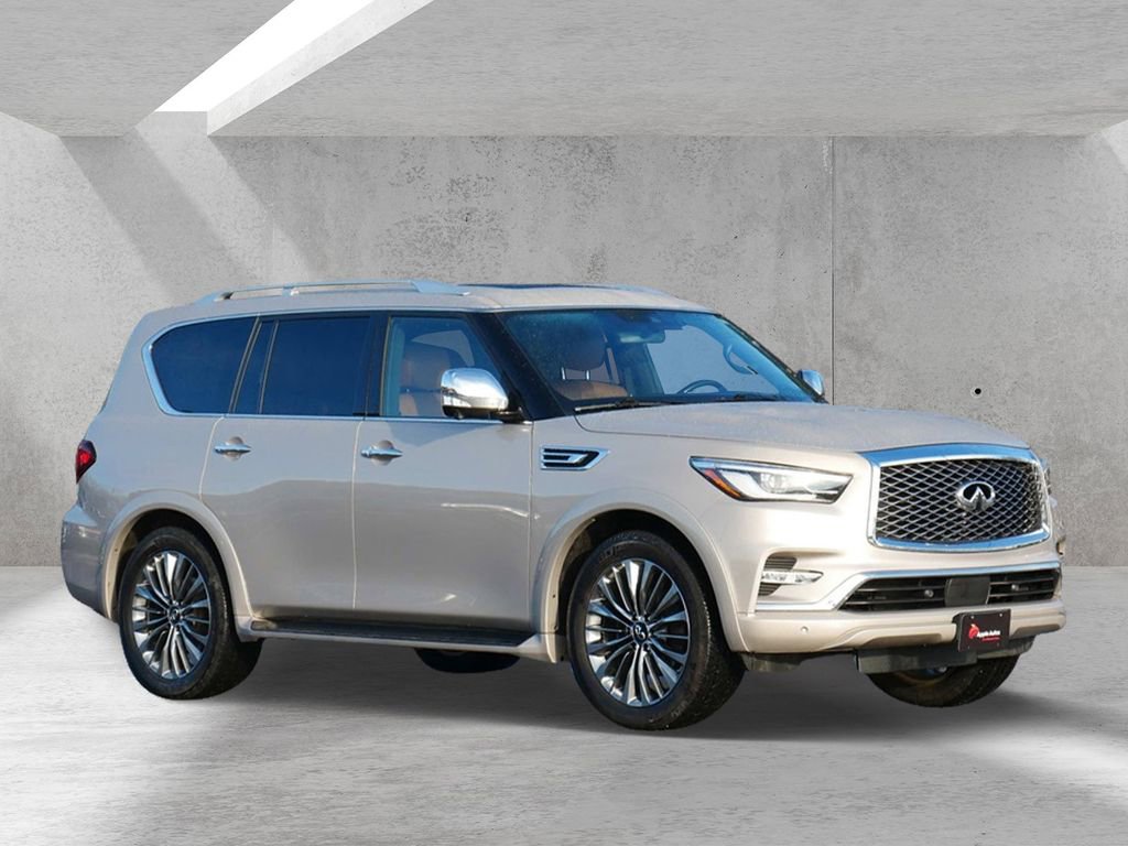 Used 2021 INFINITI QX80 Sensory w/ All-Season Package image 1