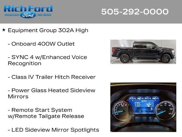 Certified 2023 Ford F150 XLT w/ Equipment Group 302A High image 11
