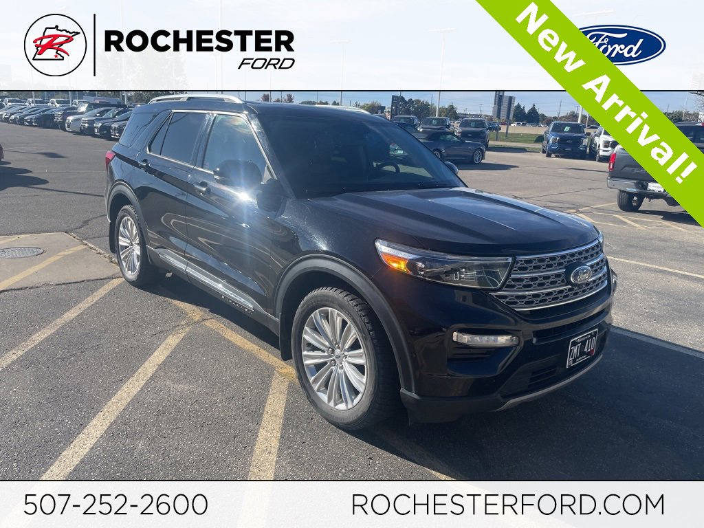 Certified 2021 Ford Explorer Limited w/ Class III Trailer Tow Package