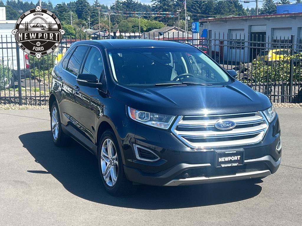 Certified 2018 Ford Edge Titanium w/ Ford Safe & Smart Package AWD/4WD image 1