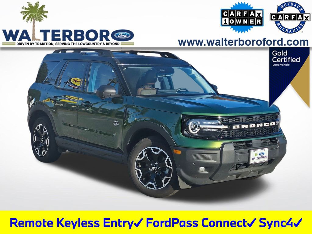 Certified 2025 Ford Bronco Sport Outer Banks w/ Outer Banks Tech Package+