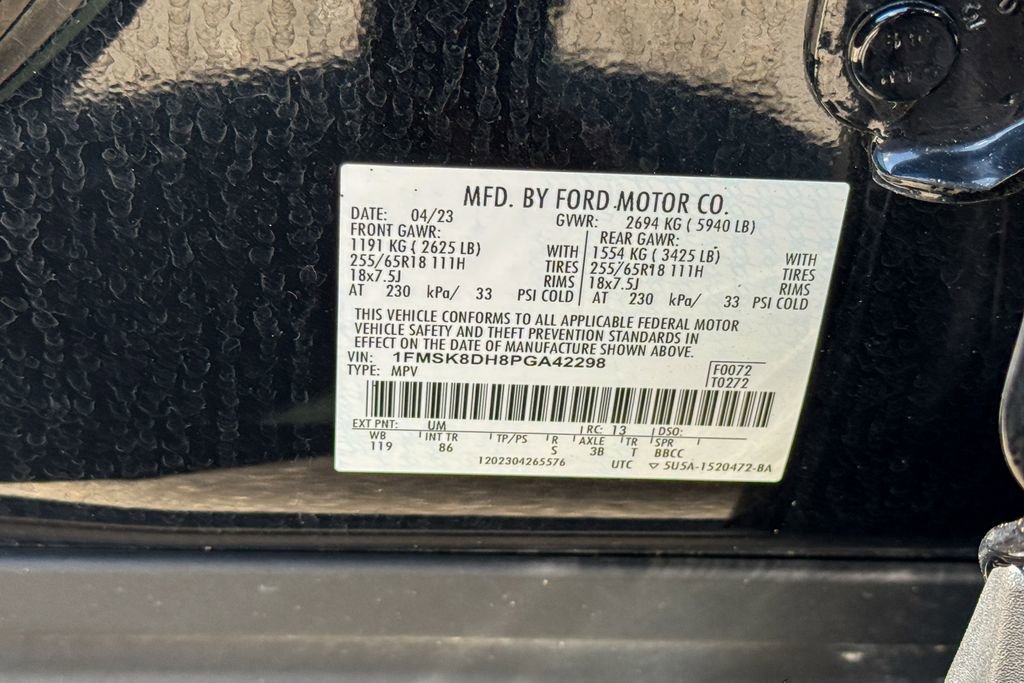 Certified 2023 Ford Explorer XLT AWD/4WD image 20