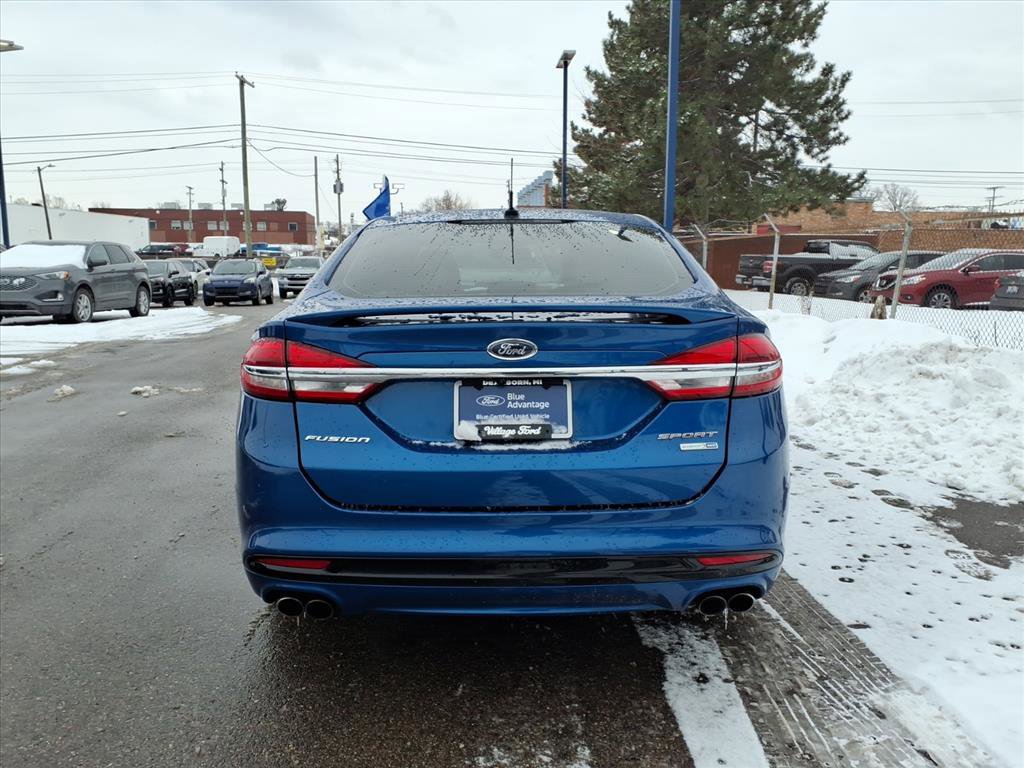 Certified 2018 Ford Fusion Sport image 3