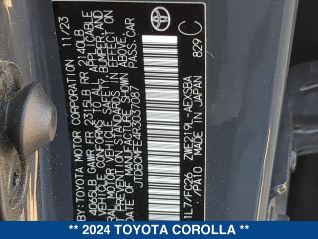 Used 2024 Toyota Corolla SE FWD image 24