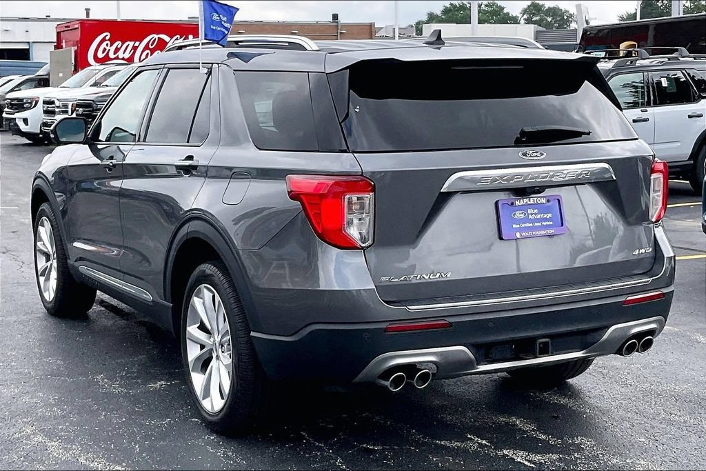 Certified 2022 Ford Explorer Platinum w/ Equipment Group 601A AWD/4WD image 10