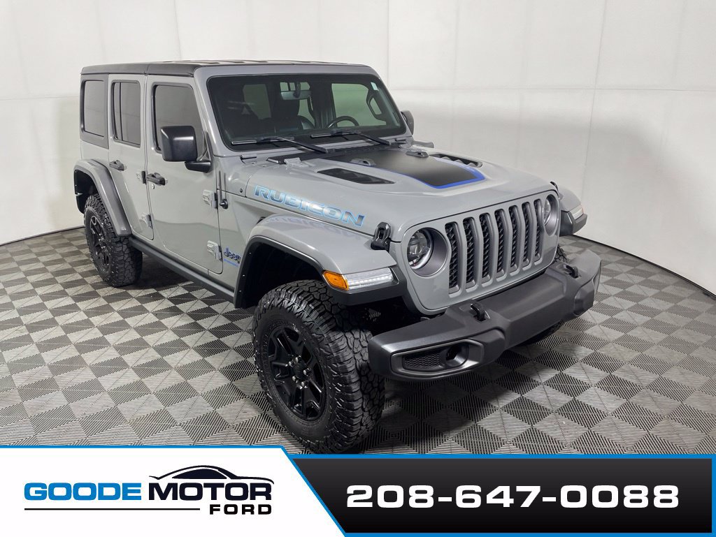 Used 2023 Jeep Wrangler Unlimited Rubicon 4xe w/ Steel Bumper Group