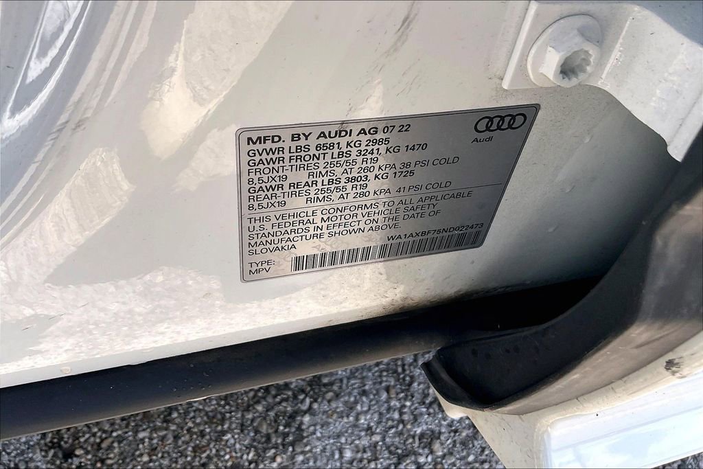 Used 2022 Audi Q7 3.0T Premium AWD/4WD image 16