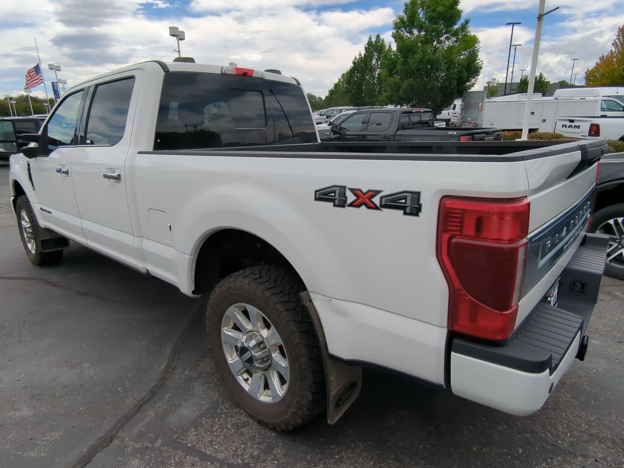 Certified 2021 Ford F350 Platinum AWD/4WD image 9
