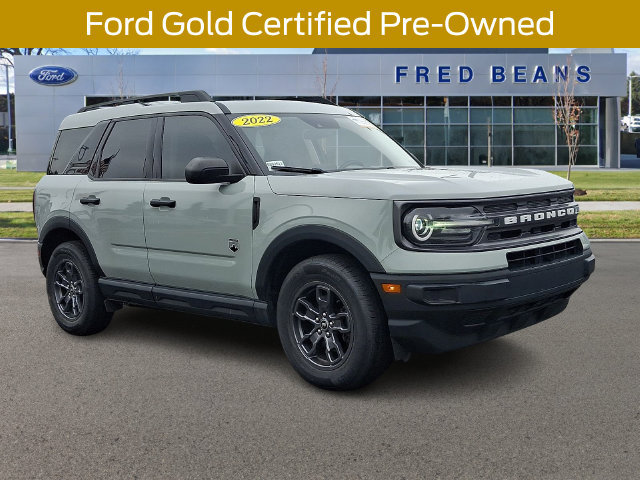 Certified 2022 Ford Bronco Sport Big Bend