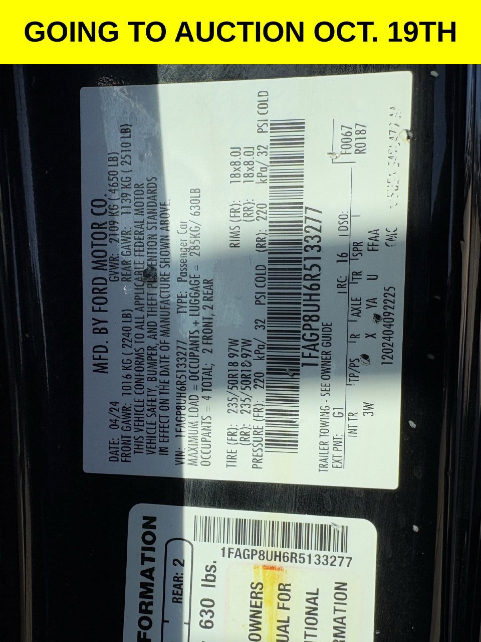 Certified 2024 Ford Mustang Premium RWD image 27