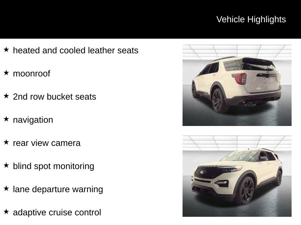 Certified 2024 Ford Explorer ST w/ Equipment Group 401A AWD/4WD image 11