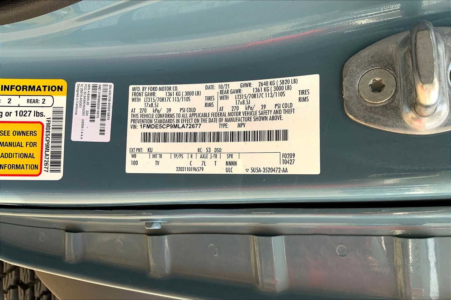 Certified 2021 Ford Bronco Wildtrak image 64