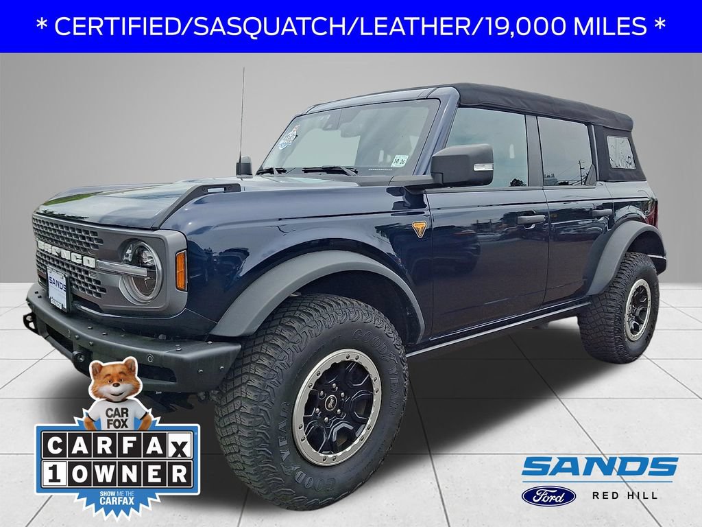 Certified 2021 Ford Bronco Badlands AWD/4WD image 1